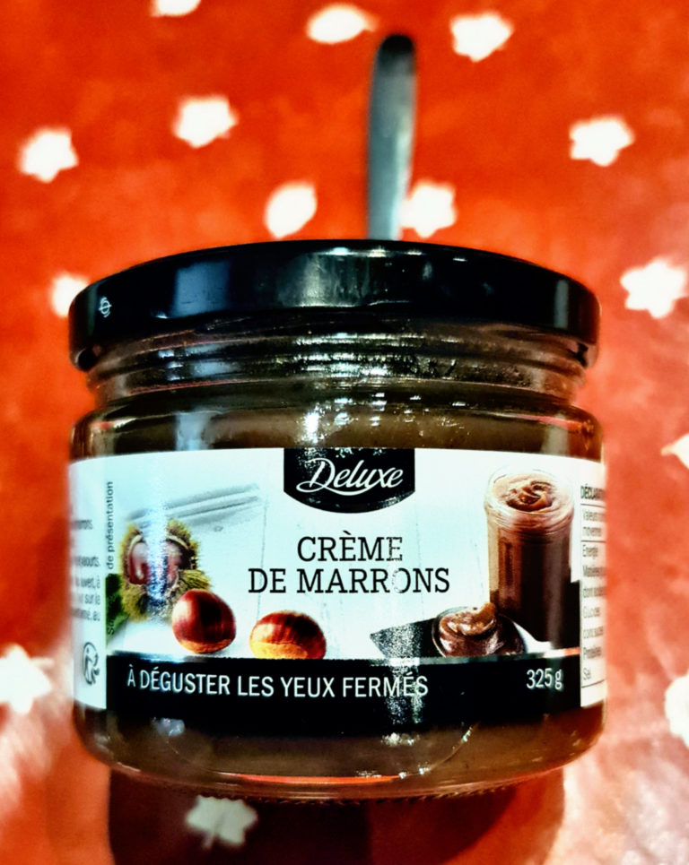 Crème de marrons Deluxe (Lidl) – Bocal 325g