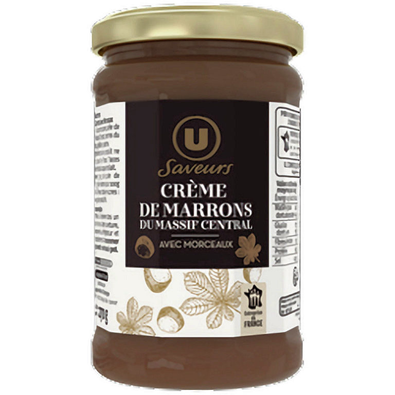 Crème de Marron du Massif Central avec morceaux – Saveurs U