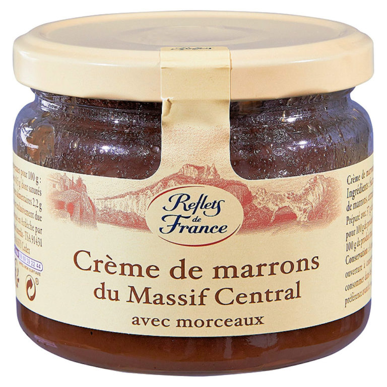 Crème de marrons du Massif Central avec morceaux, Reflets de France (Carrefour)