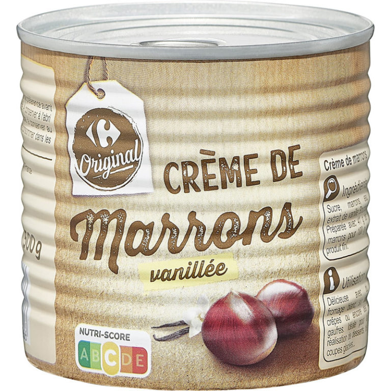 Crème de marrons vanillée – Carrefour