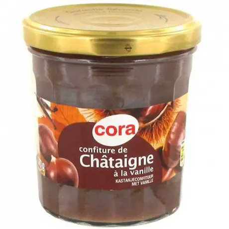 Confiture de châtaigne à la vanille – Cora